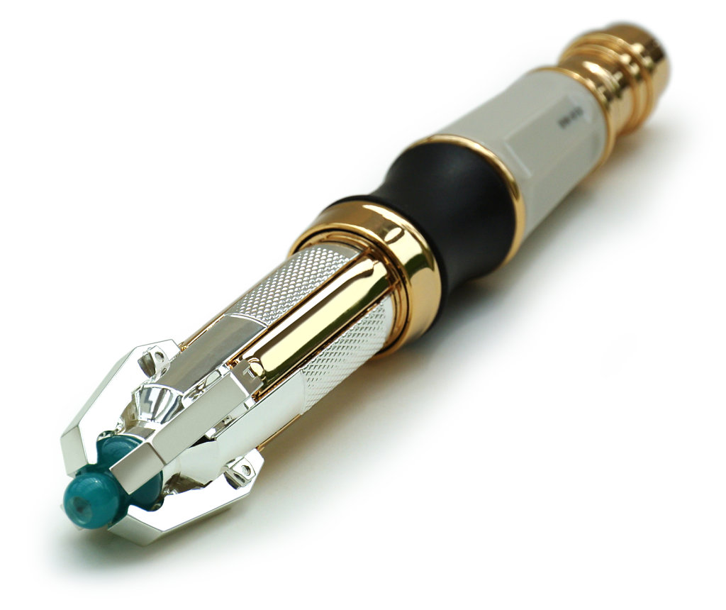 Limited Edition Gold & Silver Plated Sonic Screwdriver