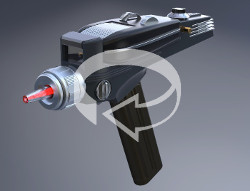 360 degree view of the Phaser