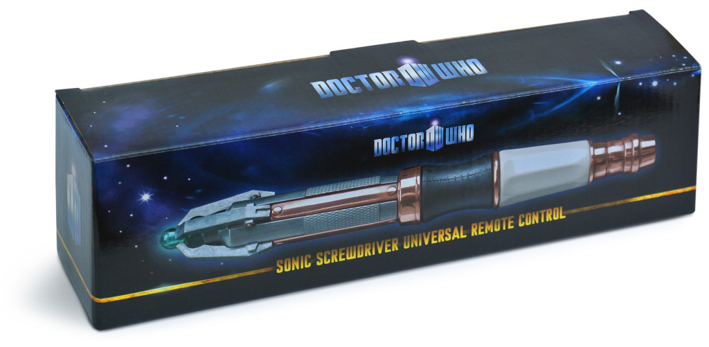 The replica of the sonic screwdriver of the 11th Doctor (Matt