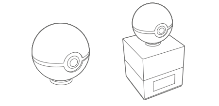 Pokeball PNG Image  Pokeball, Pokemon ball, Painted rocks kids