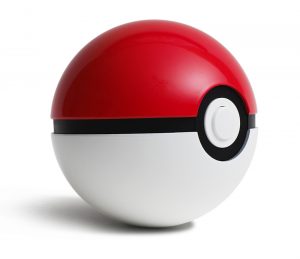 poke ball on table