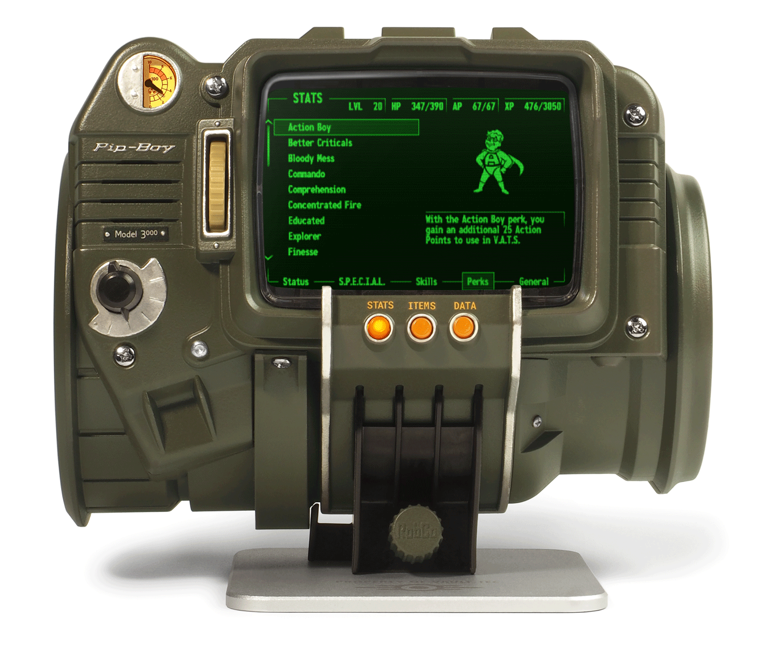 Pip-Boy (Fallout 3 and New Vegas) | The Wand Company